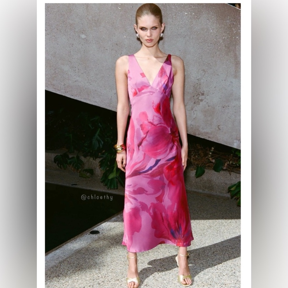 Zara Printed midi dress 3226/275/330